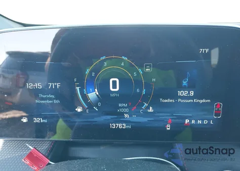 2025 Chevrolet Equinox Fwd Rs из США, поврежденный, VIN 3GNAXLEG5SL120803